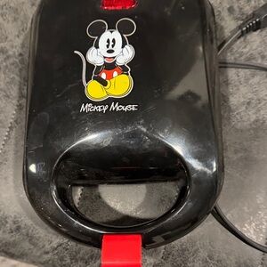 Mickey Mouse Black Sandwich Maker